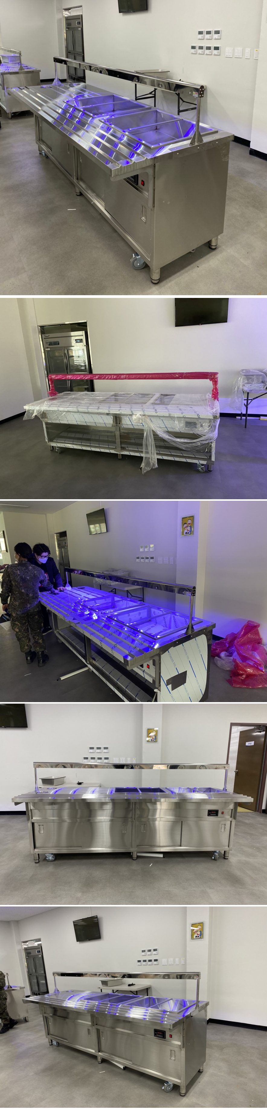 부산 수송사령부 스마트 살균 배식대 설치 내용_01.jpg